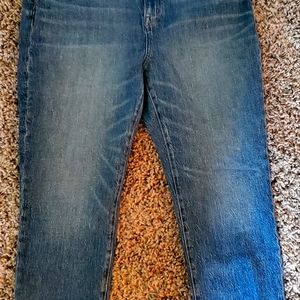 Madewell Jeans, Size 14, High-rise Boyfriend